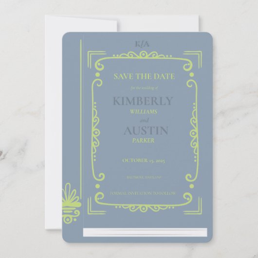  Hoesje boek | Boekthema Opslaan datum Kaart (Voorkant)