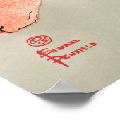  Hoesje boek Poster (Hoek)