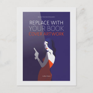 Hoesje boeken   Promotie voor auteur boek starten Briefkaart