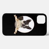 Hoesje Boston Terrier Smartphone (Achterkant (horizontaal))