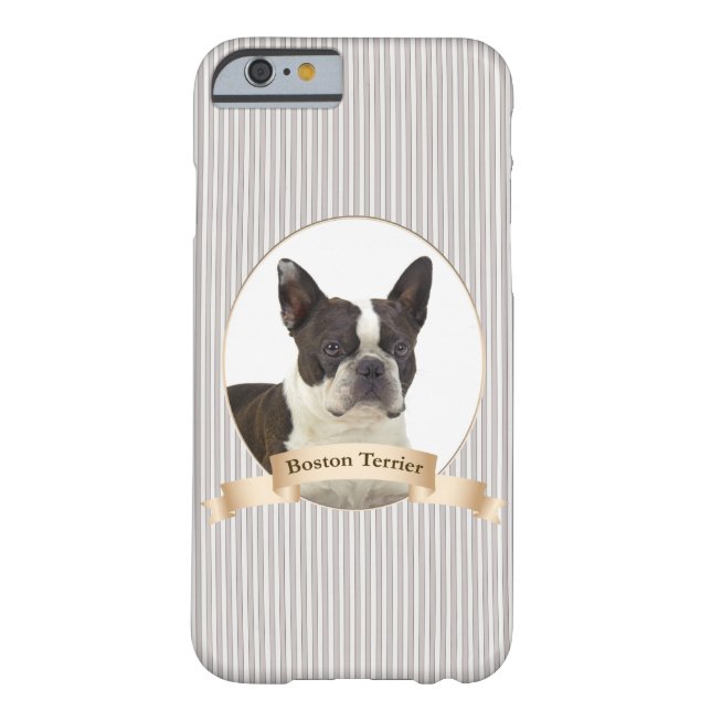 Hoesje Boston Terrier Smartphone (Achterkant)
