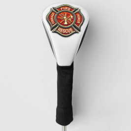 Hoesje brandbestrijder Maltese Cross Golf Club Golfheadcover