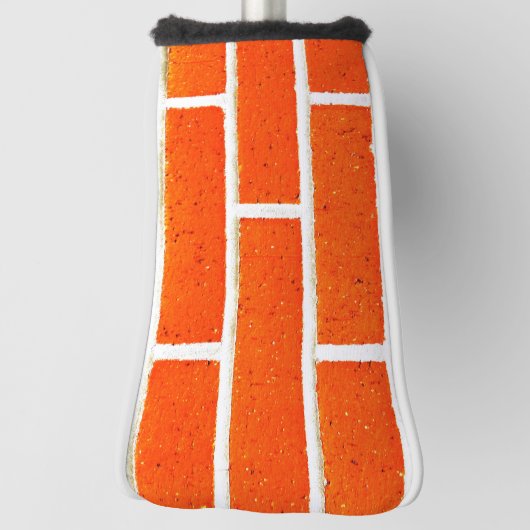 Hoesje Brick Wall Putter Golfheadcover (Draai 90)