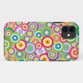 Hoesje Bright Vector Circles (Achterkant (horizontaal))