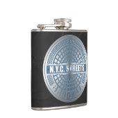 Hoesje Brooklyn Blue Heupfles (Rechts)