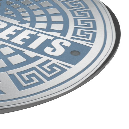 Hoesje Brooklyn Blue Snijplank (Hoek)