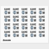 Hoesje Brooklyn Blue Vierkante Sticker (Vel)