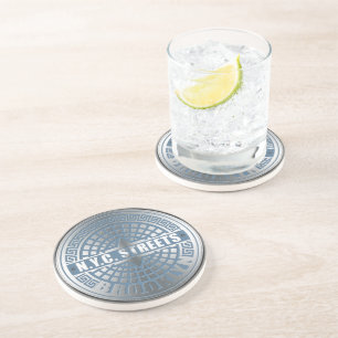 Hoesje Brooklyn Blue Zandsteen Onderzetter