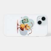 Hoesje Cartoon iPhone 15 Case (Achterkant horizontaal)