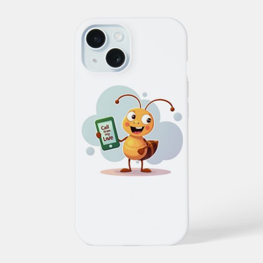 Hoesje Cartoon iPhone 15 Case (Achterkant)