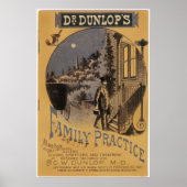 Hoesje Doctor Dunlop's Family Practice Poster (Voorkant)