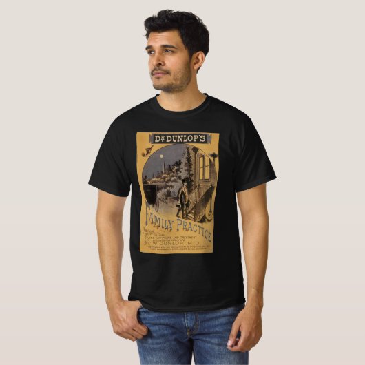  Hoesje Doctor Dunlop's Family Practice T-shirt (Voorkant volledig)