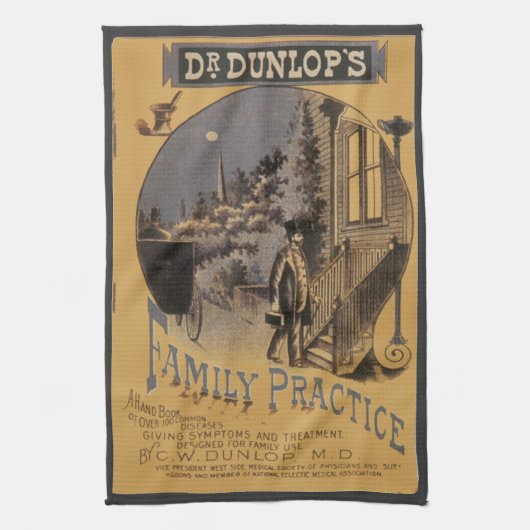  Hoesje Doctor Dunlop's Family Practice Theedoek (Verticaal)