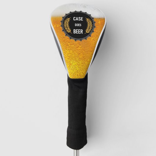 Hoesje doet Hoesje van Beer Golf Driver Head Golfheadcover (Voorkant)