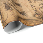  Hoesje en Roos Shabby Chic Cadeaupapier (Rol Hoek)