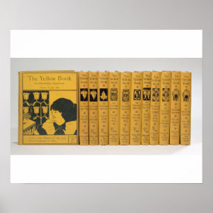 Hoesje- en ruggengraat-design voor 'The Yellow Boo Poster