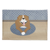 Hoesje Engelse Bulldog Pillow Kussensloop (Achterkant)
