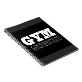 Hoesje fitness Notitieboek Gym Workout Pump (Rechterzijde)