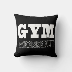 Hoesje fitness Sierkussen Gym Workout Pump