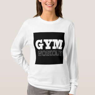 Hoesje fitness T T-Shirt fitnessout Gym Workout