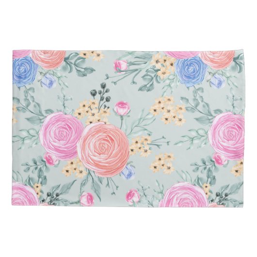 Hoesje Floral Pillow Kussensloop (Achterkant-Links)