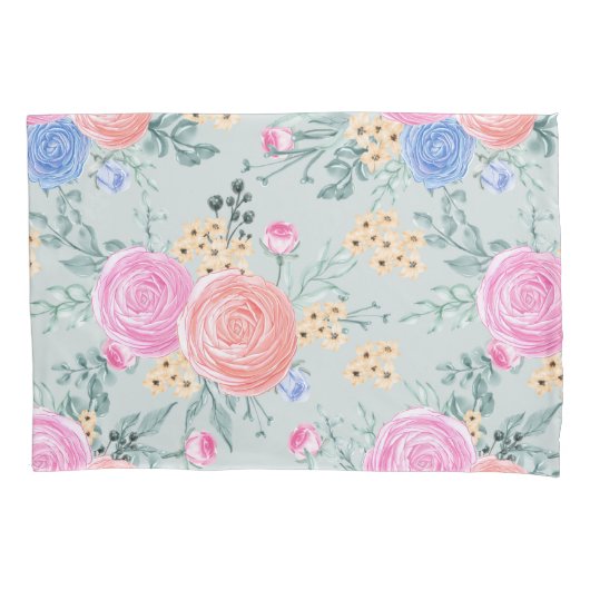 Hoesje Floral Pillow Kussensloop (Voorkant-Links)