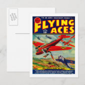 Hoesje Flying Aces Magazine 3 Briefkaart (Voorkant / Achterkant)