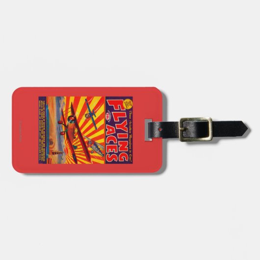 Hoesje Flying Aces Magazine Bagagelabel (Voorkant horizontaal)