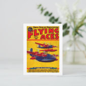 Hoesje Flying Aces Magazine Briefkaart (Staand voorkant)