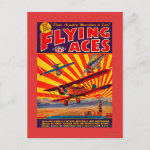 Hoesje Flying Aces Magazine Briefkaart