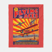 Hoesje Flying Aces Magazine Fleece Deken (Voorkant)
