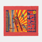 Hoesje Flying Aces Magazine Fleece Deken (Voorkant (Horizontaal))