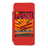 Hoesje Flying Aces Magazine Incipio iPhone Portemonnee Hoesje (Voorkant Agenda)
