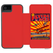 Hoesje Flying Aces Magazine Incipio iPhone Portemonnee Hoesje (Agenda Open)
