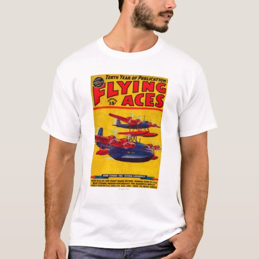 Hoesje Flying Aces Magazine T-shirt (Voorkant)