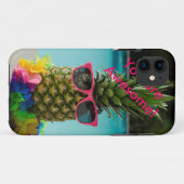 Hoesje "Funny Pineapple" (Achterkant (horizontaal))