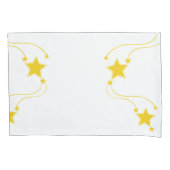 Hoesje gele sterren kussensloop (Voorkant)