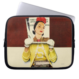 Hoesje Girl Laptop Sleeve