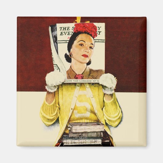 Hoesje Girl Magneet (Voorkant)