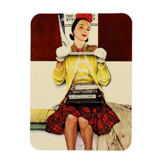 Hoesje Girl Magneet (Verticaal)