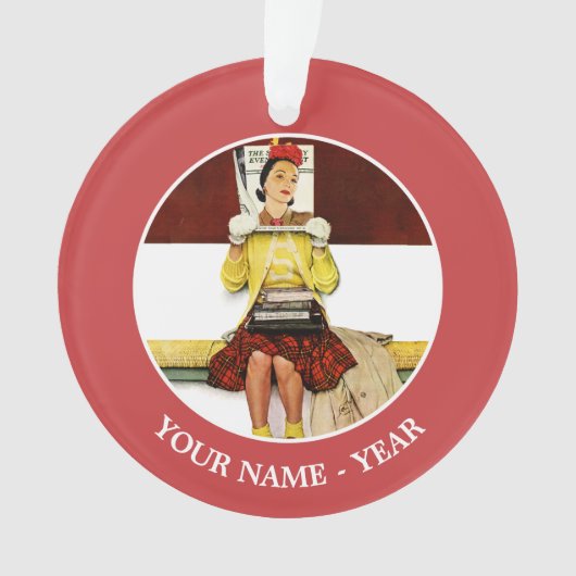 Hoesje Girl Ornament (voorkant)