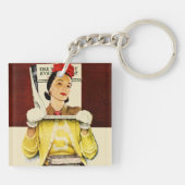Hoesje Girl Sleutelhanger (Achterkant)