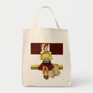 Hoesje Girl Tote Bag