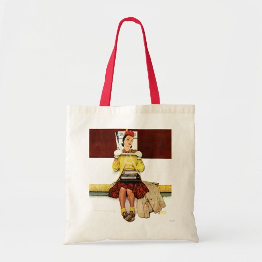 Hoesje Girl Tote Bag (Voorkant)