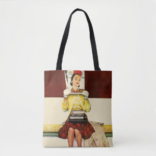 Hoesje Girl Tote Bag