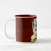 Hoesje Girl Tweekleurige Koffiemok (Links)