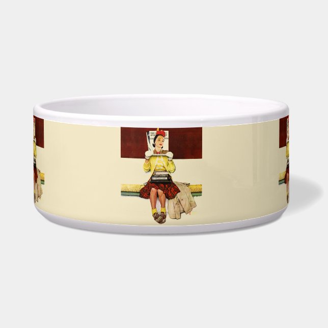 Hoesje Girl Voerbakje (Voorkant)