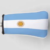 Hoesje Golf Head van Argentinië Golfheadcover (Voorkant)