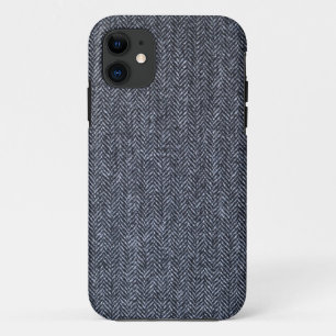 Hoesje: Grijze tweed verbinding iPhone 11 Hoesje