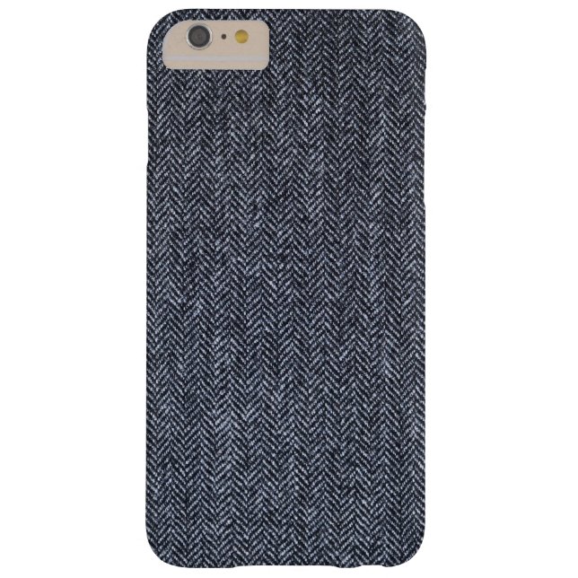 Hoesje: Grijze tweed verbinding Case-Mate iPhone Case (Achterkant)